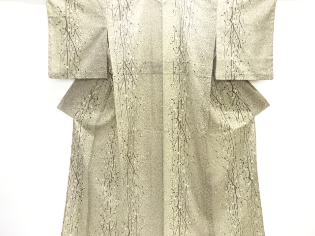 JAPANESE KIMONO / KOMON FOR SUMMER / PLANTS